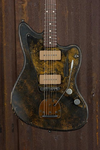 18081 Rust O Matic Paisley Engraved SteelMaster