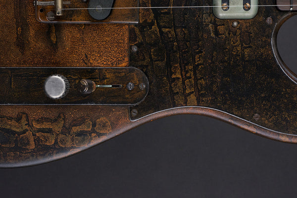 15055 Rust O Matic SteelCaster – James Trussart Custom Guitars