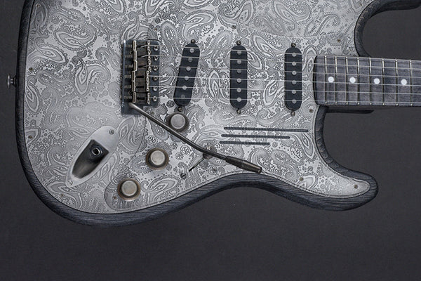16098 Antique Silver Paisley Driftwood Steel O Matic – James