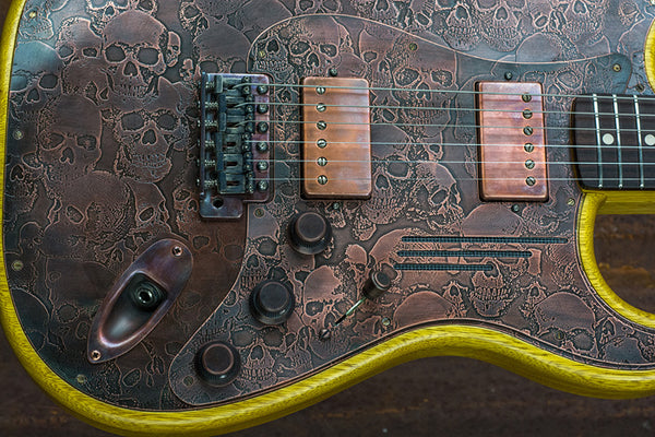 17099 Antique Copper Skulls Steel O Matic – James Trussart Custom