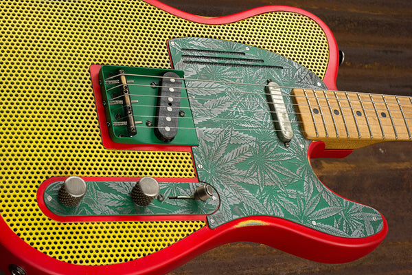 18074 3 Tone Ganja SteelCaster – James Trussart Custom Guitars