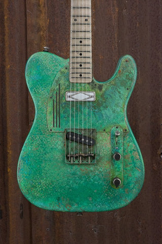 18053 Titanic Green Snakeskin SteelCaster