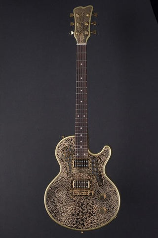 15010 Shiny Gold Snakeskin SteelTop