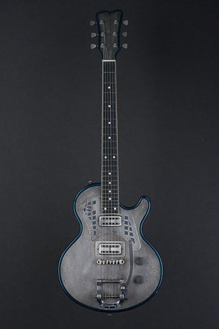 15096 Antique Silver Paisley SteelTop with B5 Bigsby