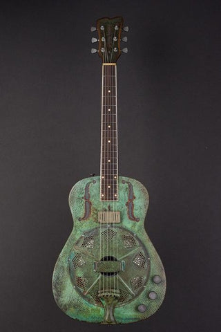 15124 Titanic Green Snakeskin SteelReso