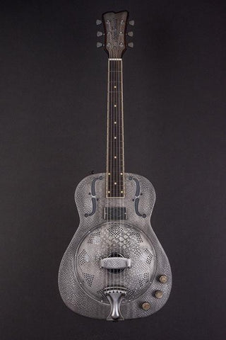 16048 Antique Silver Snakeskin SteelReso