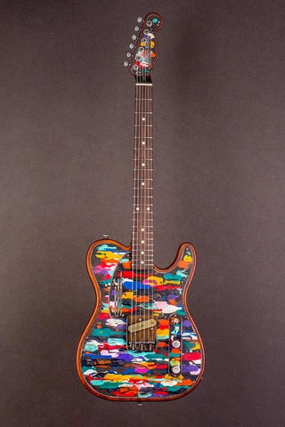 17000 MAMBO Mahogany Rosewood Sandwich SteelTopCaster
