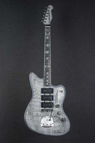 17043 Antique Silver Gator Driftwood SteelMaster