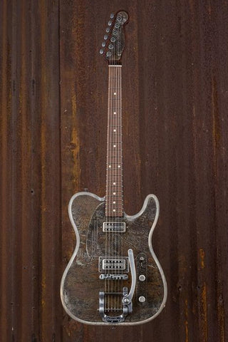 18010 Rust O Matic Driftwood SteelTopCaster