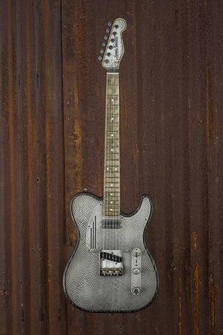 18021 Relic TV Color Custom Snakeskin Pickguard SteelCaster