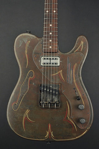 14123 Rust O Matic Pinstripe Deluxe SteelCaster
