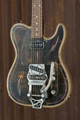 19000 Rust O Matic Gator on White and Red Pinstriped SteelTop Caster