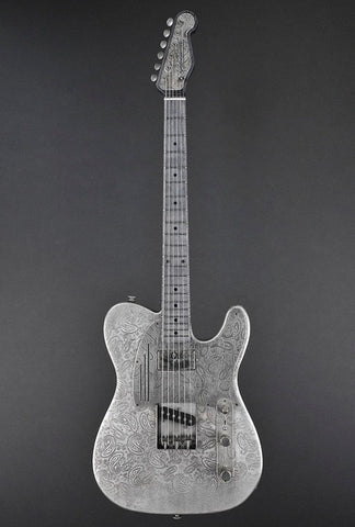 12100 Antique Silver Paisley SteelCaster