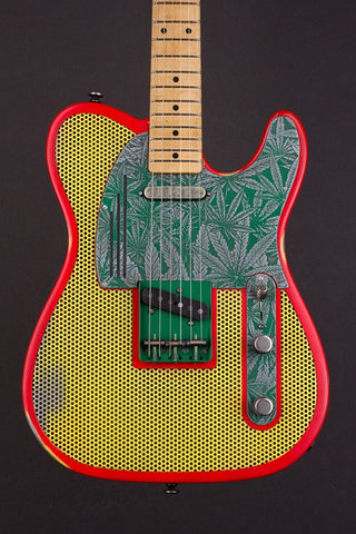 16074 Three Tone Ganja Holey SteelCaster