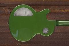 19031 Antique Silver Gator Engraved Cadillac Green Steeltop