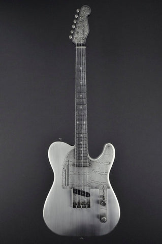 13180 Antique Silver Gator Pickguard SteelCaster
