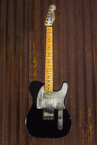 17060 Antique Silver Gator Black Relic SteelGuardCaster