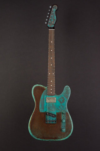 16104 Titanic Green African Engraved SteelCaster