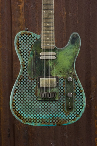 18049 Titanic Green Caged SteelCaster