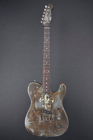 13046 Rust O Matic Cream Fleur de Lys SteelCaster