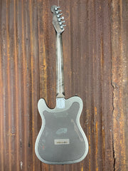21070 Black on Roses Antique Silver Deluxe SteelCaster