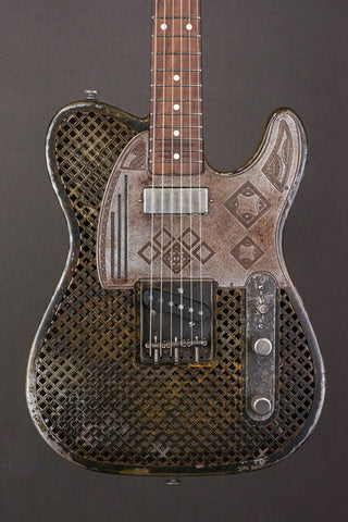 17071 Rusty African Cage SteelCaster