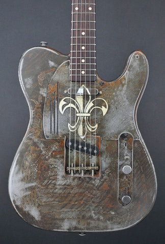 13046 Rust O Matic Cream Fleur de Lys SteelCaster