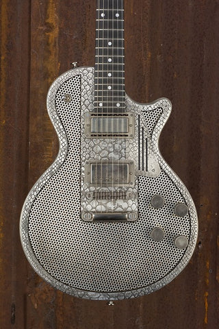 19073 Antique Silver Snakeskin SteelDeville