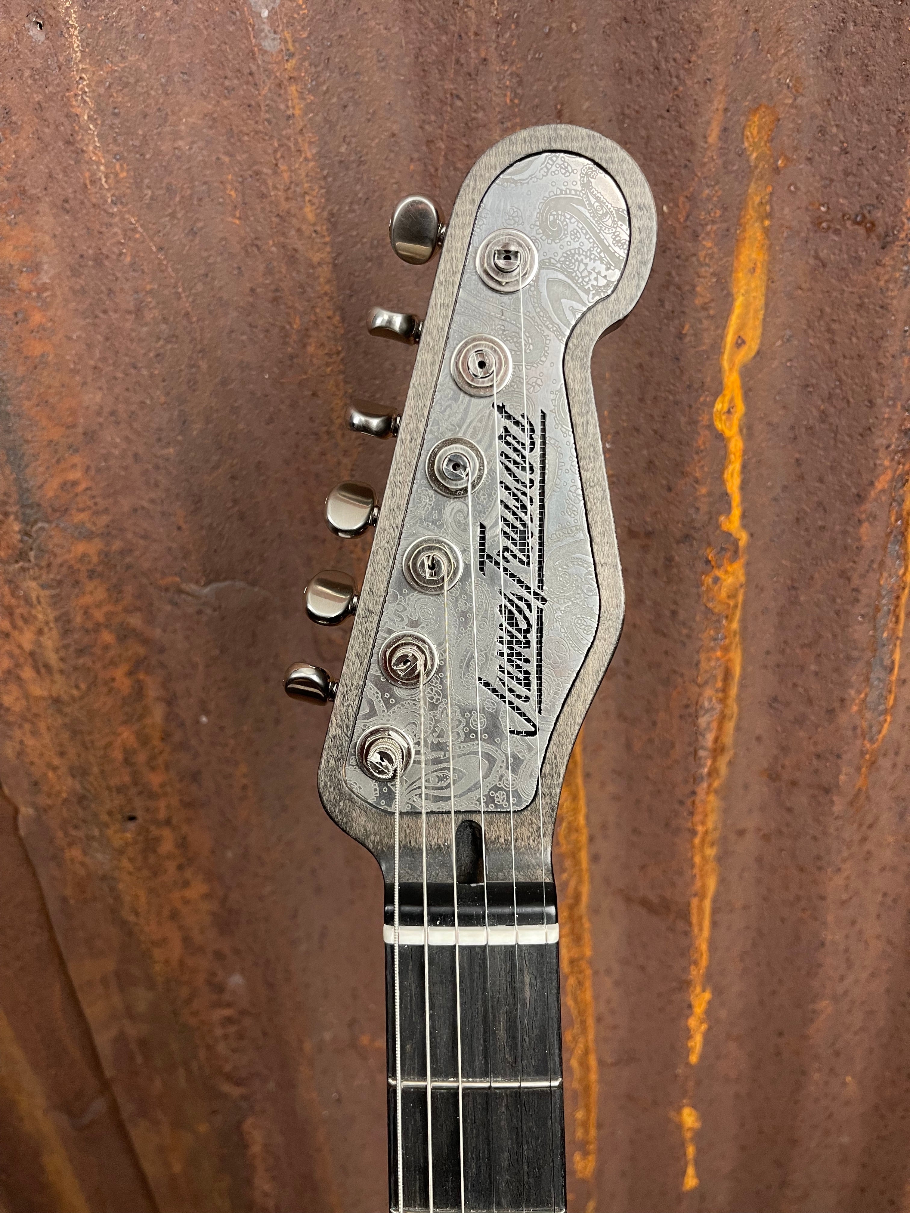 21002 Paisley Engraved Stainless Steel SteelCaster