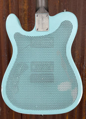 21111 Cream on Steel Paisley Ocean Blue Deluxe SteelCaster