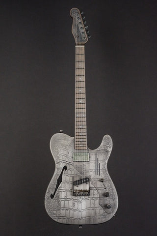 16118 Gator Engraved Deluxe Steelcaster