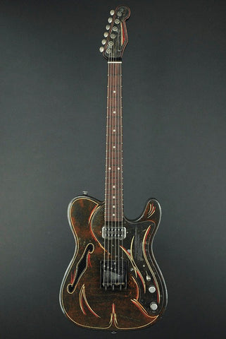 13080 Rust O Matic Pinstripe Deluxe SteelCaster