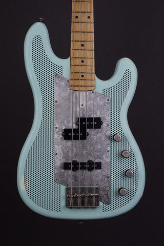 15189 Ocean Blue Paisley SteelCaster Bass