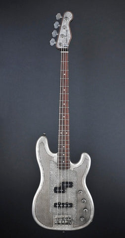 10262 Antique Silver Paisley SteelCaster Bass