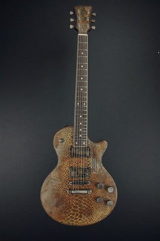 11135 Rust on Cream Snakeskin SteelDeville