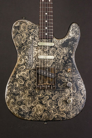 16019 Rust On Cream paisley SteelCaster