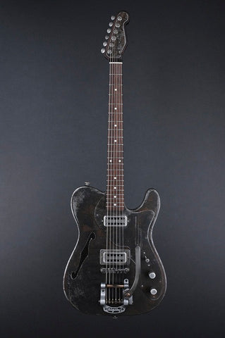 12157 Rust O Matic Deluxe SteelCaster with B5 Bigsby