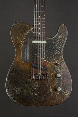 16006 Rust on Cream Snakeskin SteelCaster