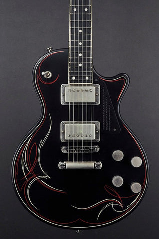 14009 Satin Black Pinstripe SteelDeville