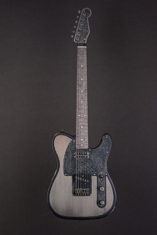 16112 Black Engraved Snakeskin Pickguard