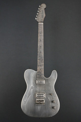 11189 Antique Silver Gator Pickguard Deluxe SteelCaster