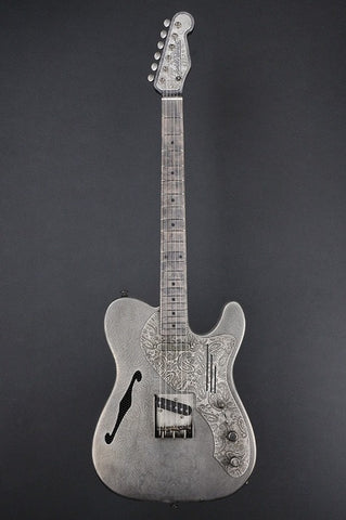 11193 Antique Silver Paisley Deluxe SteelCaster