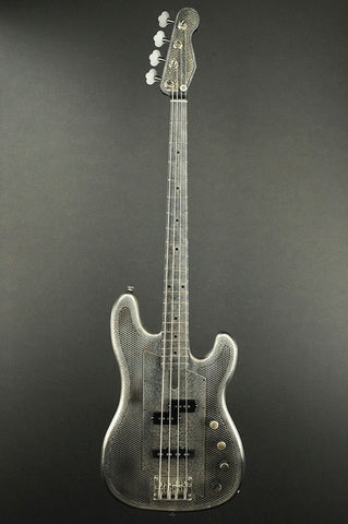 13174 Antique Silver Snakeskin SteelCaster Bass