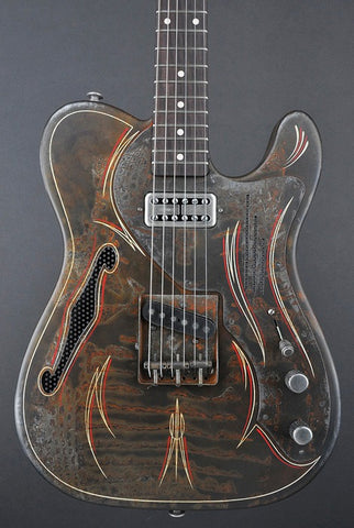13059 Rust O Matic Pinstripe Deluxe SteelCaster