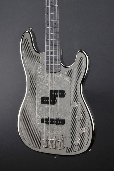 12052 Shiny Nickel African SteelCaster Bass – James Trussart