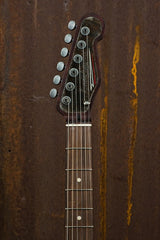 18002 Rust O Matic Pinstripe on TV Color SteelTopCaster