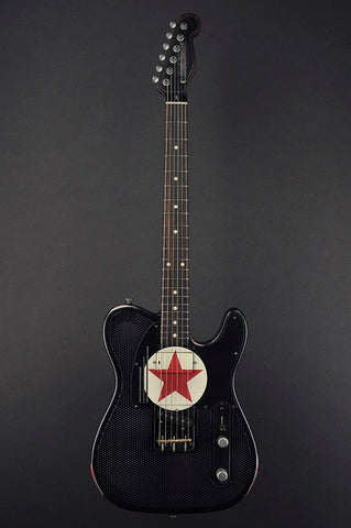 14141 Red Star | Black Holey SteelCaster