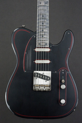 15192 Satin Black Pinstripe SteelCaster