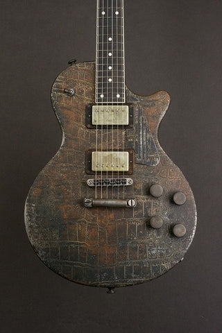 16144 Rust on Cream Gator SteelDeville