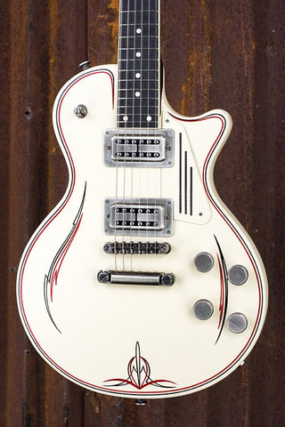 17107 Cream Pinstripe SteelDeville